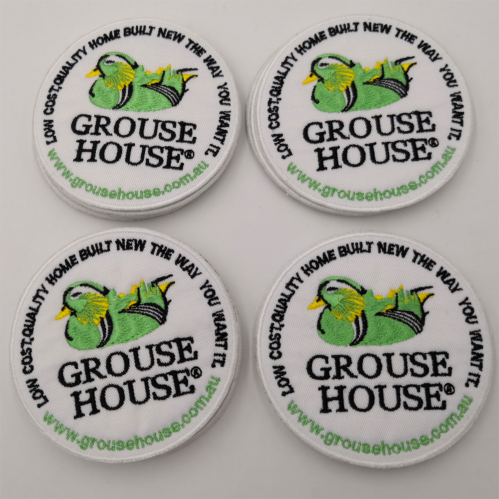 Custom Embroidered Patches - Personalized Iron-On Sew-On Hook LOGO Patch for Clothing Hats Bags Caps Club 4pcs to start custom - Image 4