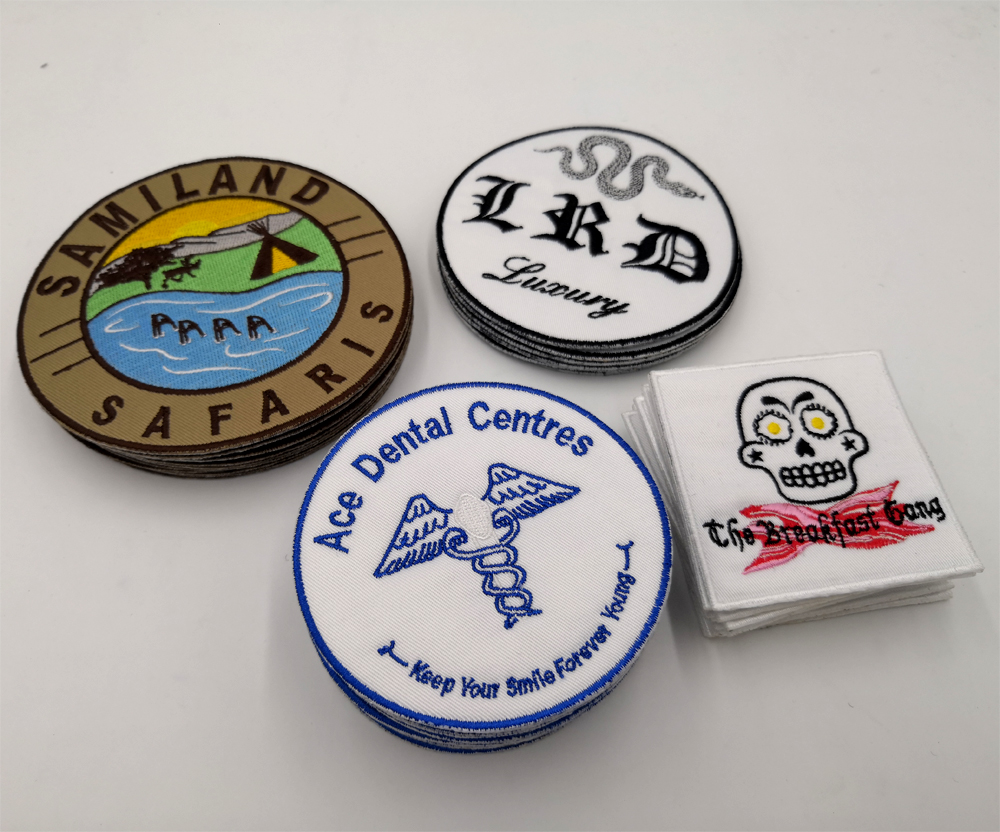 Custom Embroidered Patches - Personalized Iron-On Sew-On Hook LOGO Patch for Clothing Hats Bags Caps Club 4pcs to start custom - Image 6