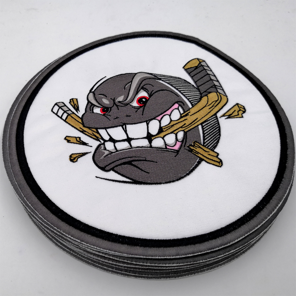 Custom Embroidered Patches - Personalized Iron-On Sew-On Hook LOGO Patch for Clothing Hats Bags Caps Club 4pcs to start custom - Image 2